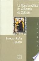 libro La Filosofía Política De Guillermo De Ockham